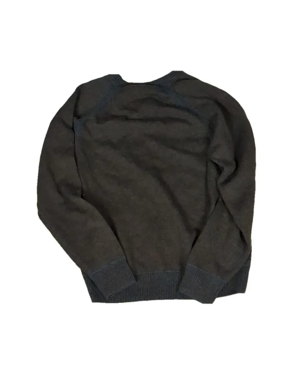 Robert graham brown long sleeve wool sweater classic fit size medium